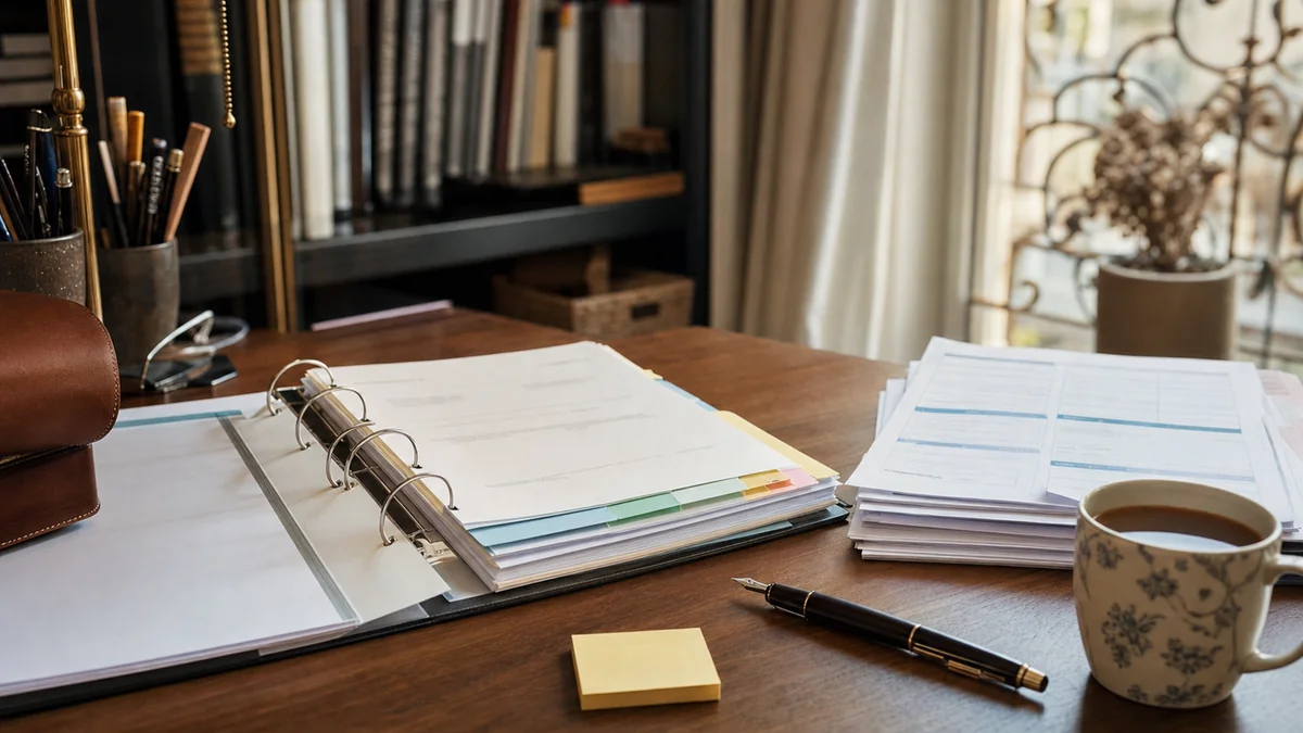 Rentrée T1 : la liste des docs à avoir prêts